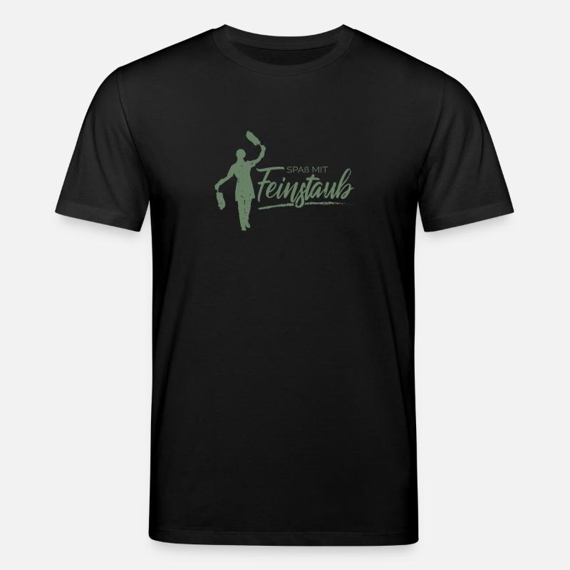 Spaß mit Feinstaub - Stanley/Stella Unisex Bio-T-Shirt CREATOR  - Schwarz