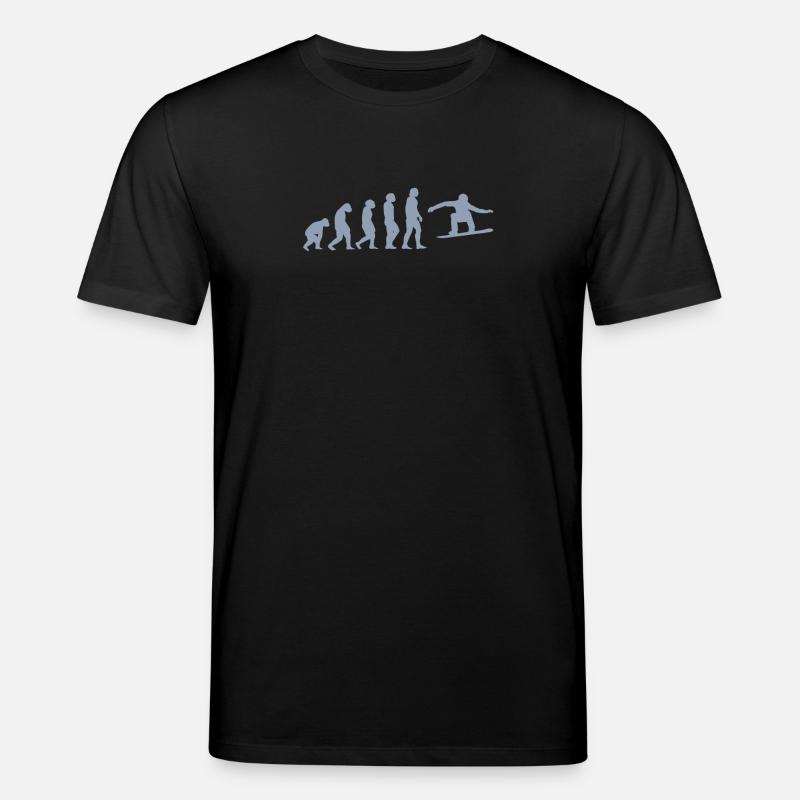 Snowboarder Geschenkideen - Stanley/Stella Unisex Bio-T-Shirt CREATOR  - Schwarz