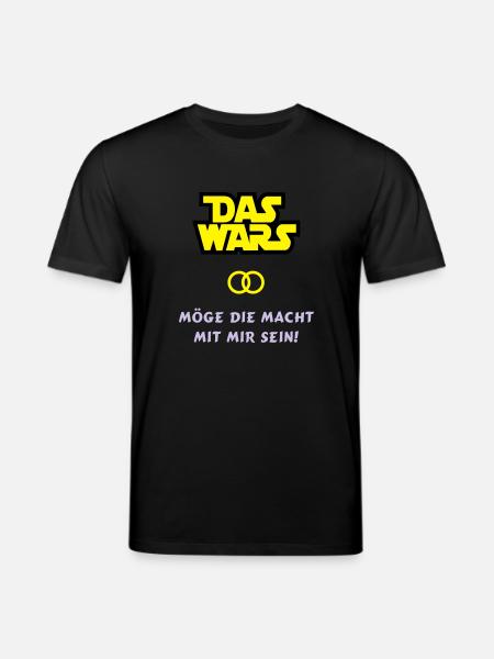 Das Wars - Stanley/Stella Unisex Bio-T-Shirt CREATOR - Schwarz