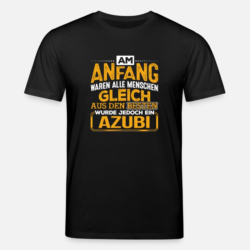 AZUBI - Der Beste - Stanley/Stella Unisex Bio-T-Shirt CREATOR  - Schwarz