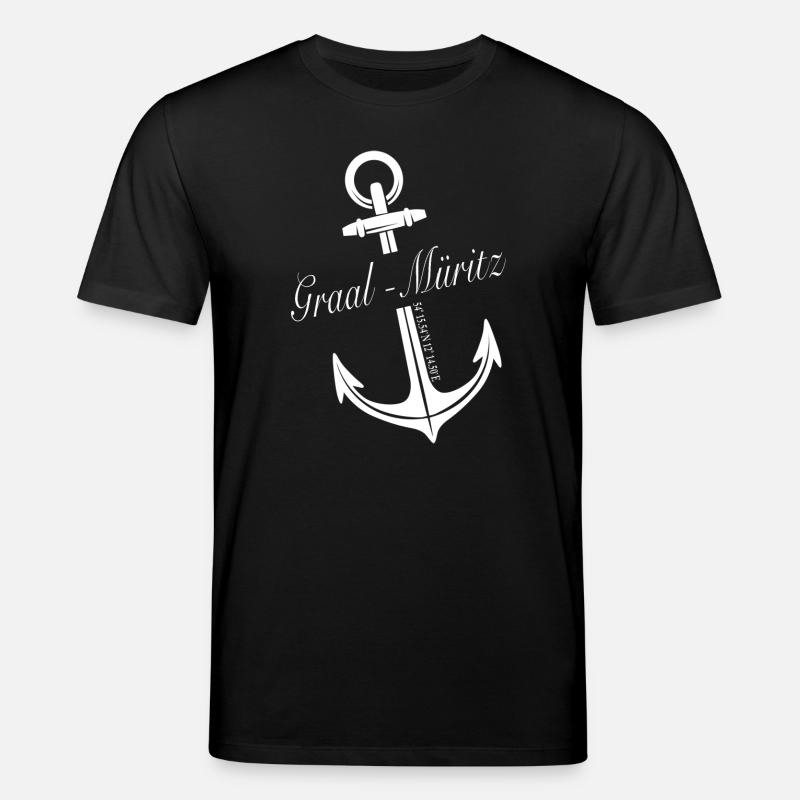 Graal-Müritz - Stanley/Stella Unisex Bio-T-Shirt CREATOR  - Schwarz