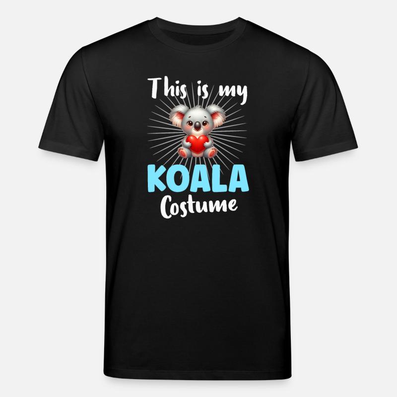 Koala Koalabär - Stanley/Stella Unisex Bio-T-Shirt CREATOR - Schwarz