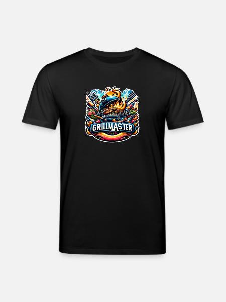 GrillMaster - Grill Illustration - Stanley/Stella Unisex Bio-T-Shirt CREATOR - Schwarz