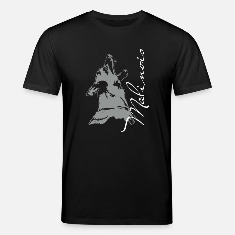 Kaffeetasse Malinois 1 - Stanley/Stella Unisex Bio-T-Shirt CREATOR - Schwarz