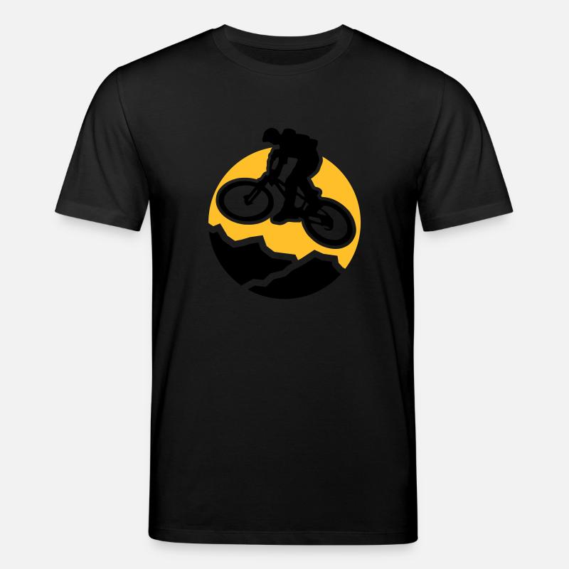 MountainBiker3 - Stanley/Stella Unisex Bio-T-Shirt CREATOR - Schwarz