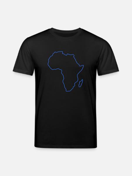 Africa Outline - Stanley/Stella CREATOR Unisex Organic T-Shirt - black