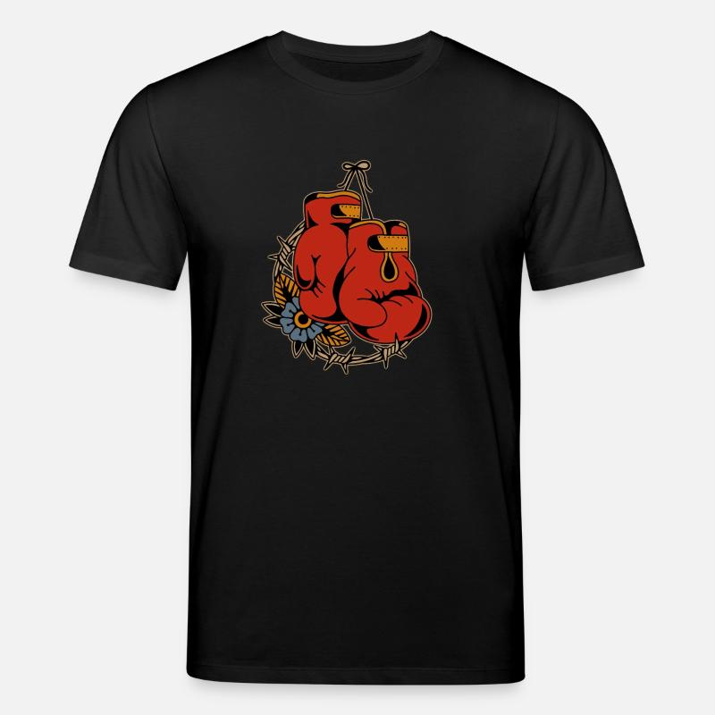 Boxhandschuhe - Stanley/Stella Unisex Bio-T-Shirt CREATOR  - Schwarz