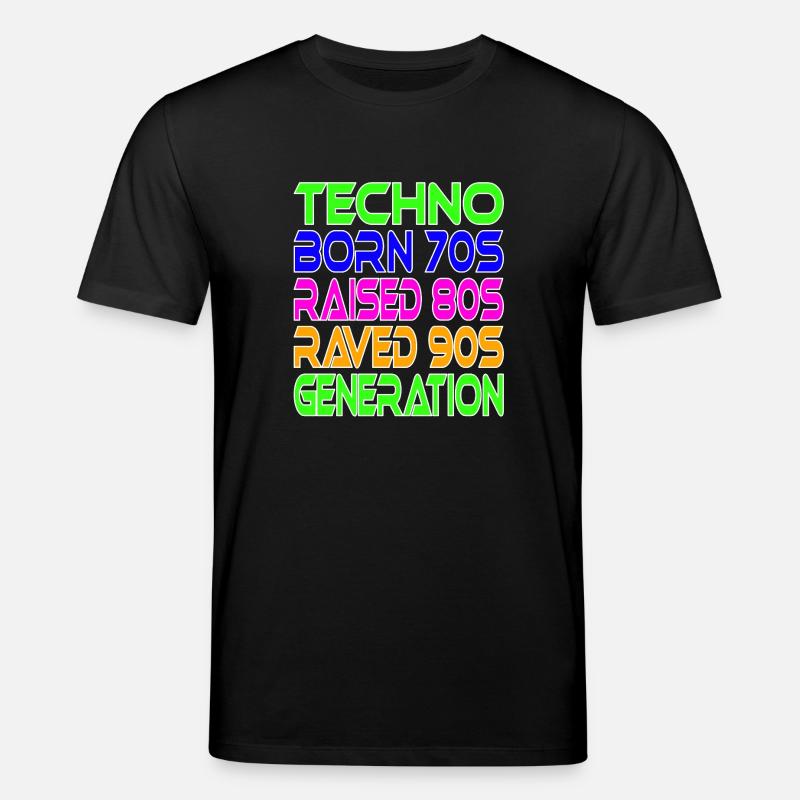 Techno Generation - Stanley/Stella Unisex Bio-T-Shirt CREATOR  - Schwarz