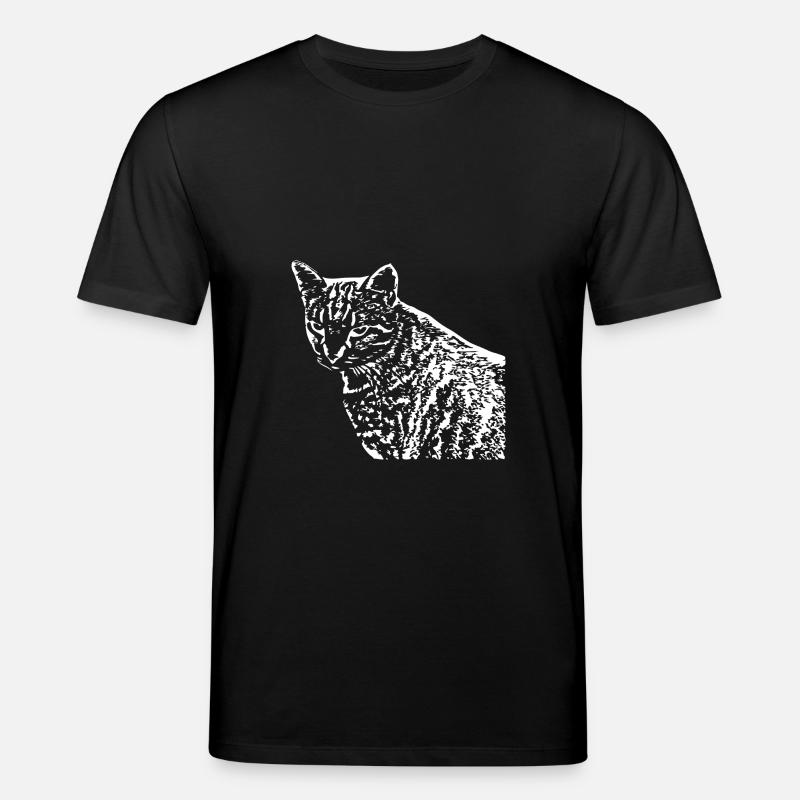 Chat Blanc Blanc Chats - T-shirt bio CREATOR Stanley/Stella Unisexe - noir