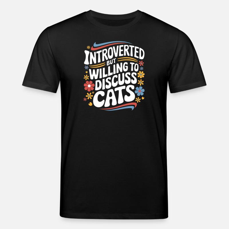 Introvertierter asozialer introvertierter - Stanley/Stella Unisex Bio-T-Shirt CREATOR - Schwarz