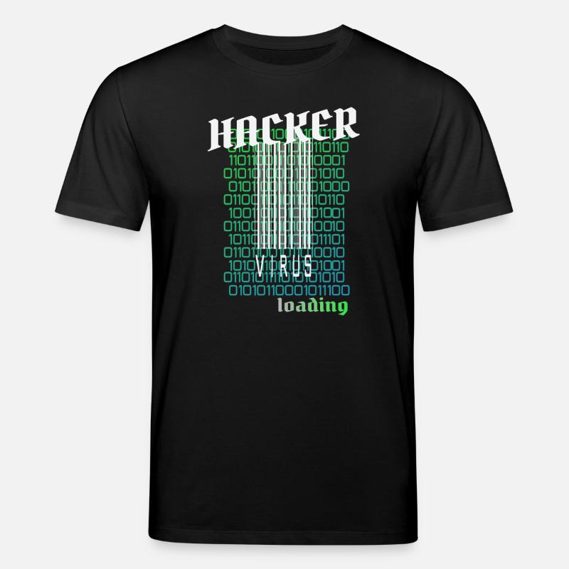 Anonymous, Hacker - Stanley/Stella Unisex Bio-T-Shirt CREATOR  - Schwarz