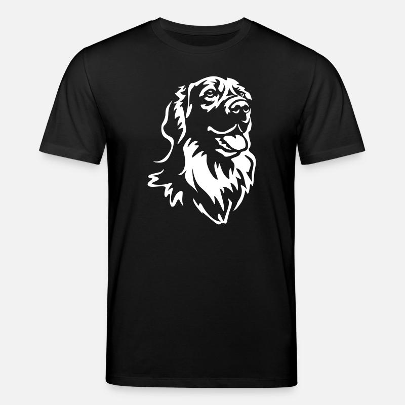 Tête Hovawart « Black Edition » - T-shirt bio CREATOR Stanley/Stella Unisexe - noir