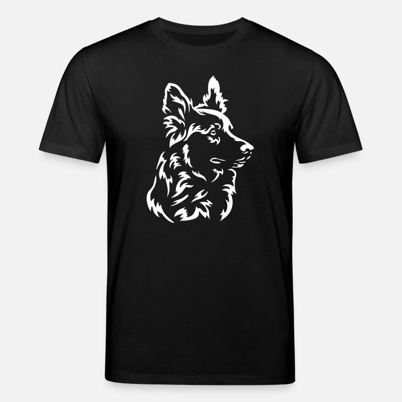Harzer Fuchs Head "Black Edition" - Stanley/Stella CREATOR Unisex Organic T-Shirt - black