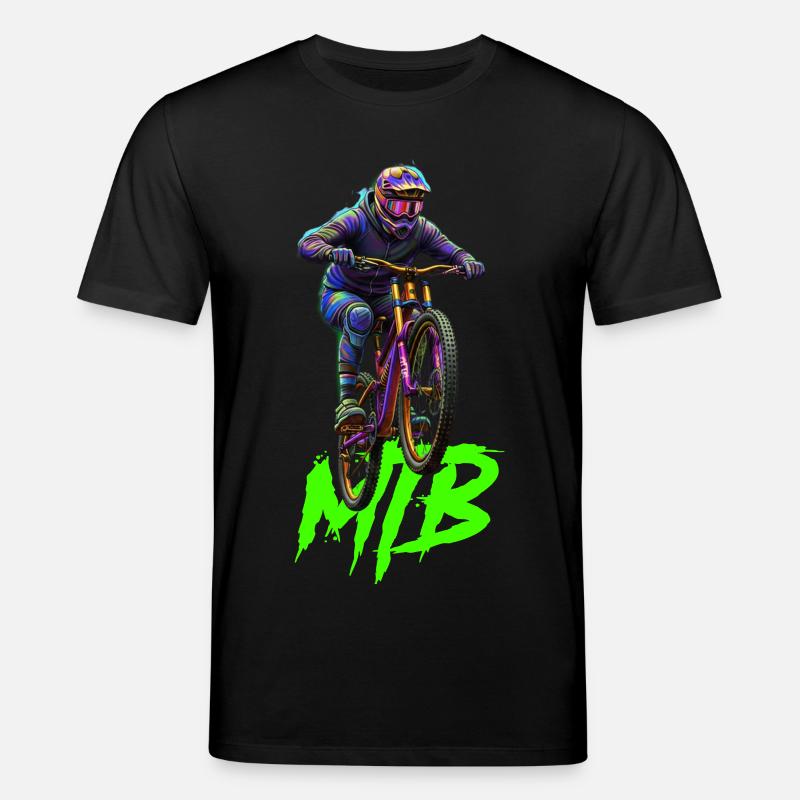 Vélo VTT - T-shirt bio CREATOR Stanley/Stella Unisexe - noir