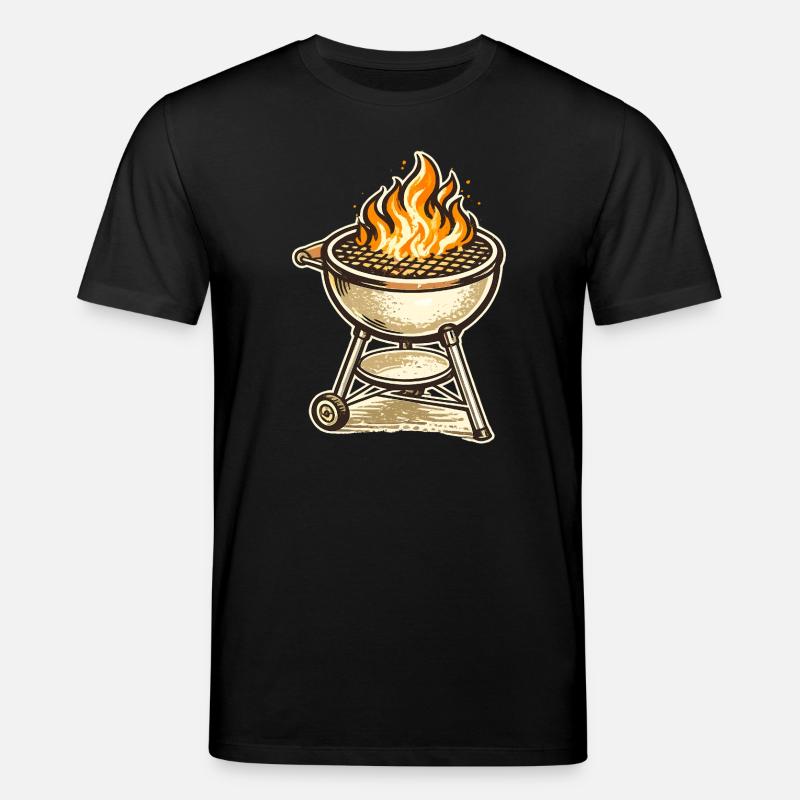 Grillen - Stanley/Stella Unisex Bio-T-Shirt CREATOR  - Schwarz