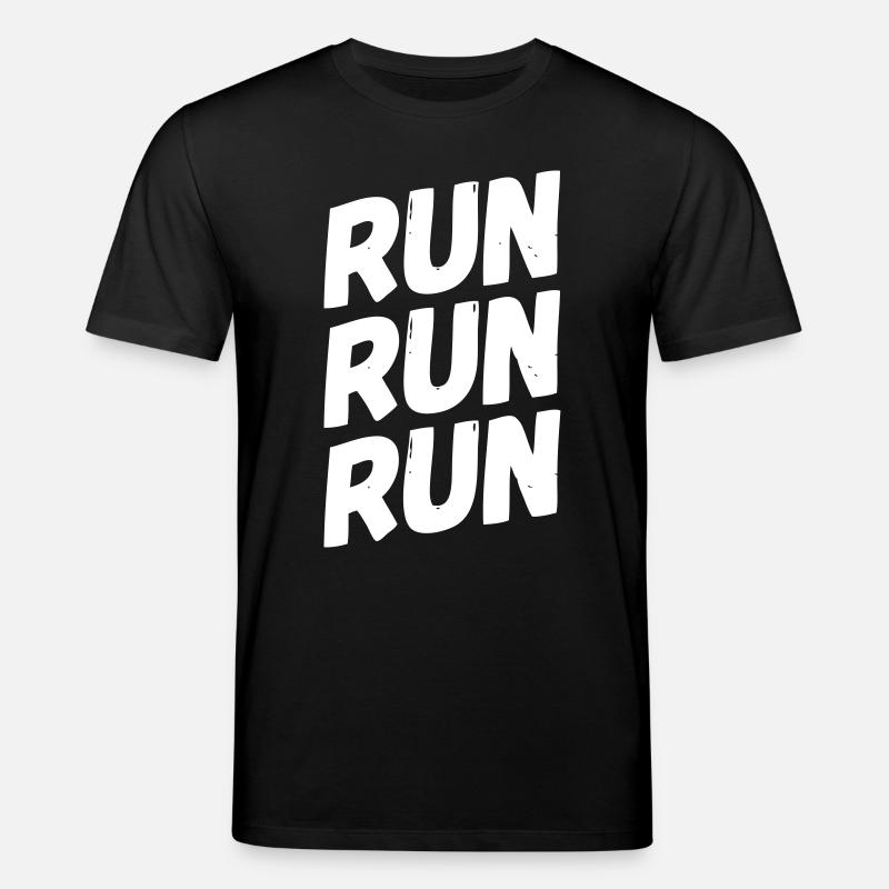 run run run - Stanley/Stella CREATOR Unisex Organic T-Shirt - black
