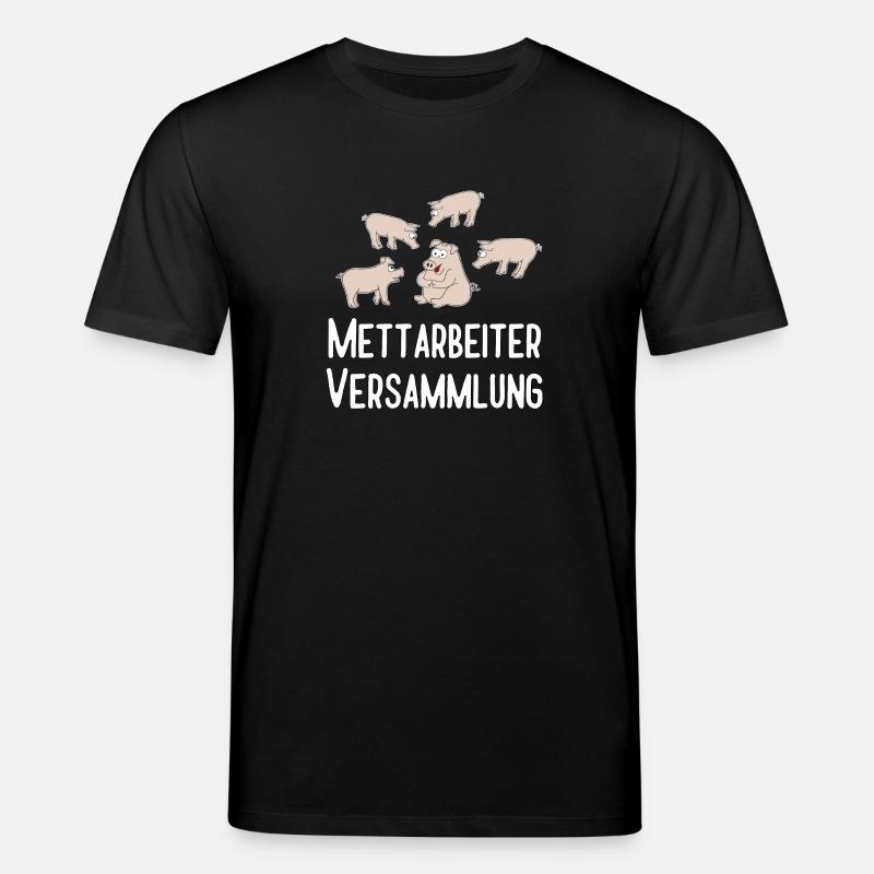 Mettarbeiterversammlung - Stanley/Stella Unisex Bio-T-Shirt CREATOR  - Schwarz