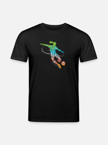soccer female uk - Stanley/Stella CREATOR Unisex Organic T-Shirt - black