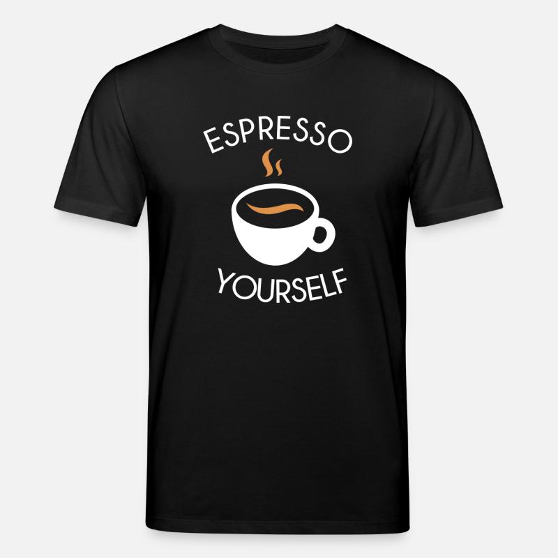 espresso vous-même - T-shirt bio CREATOR Stanley/Stella Unisexe - noir