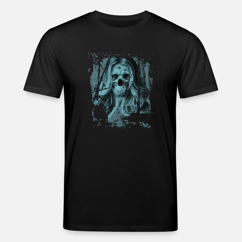Fille de crâne Tuerkis - T-shirt bio CREATOR Stanley/Stella Unisexe - noir
