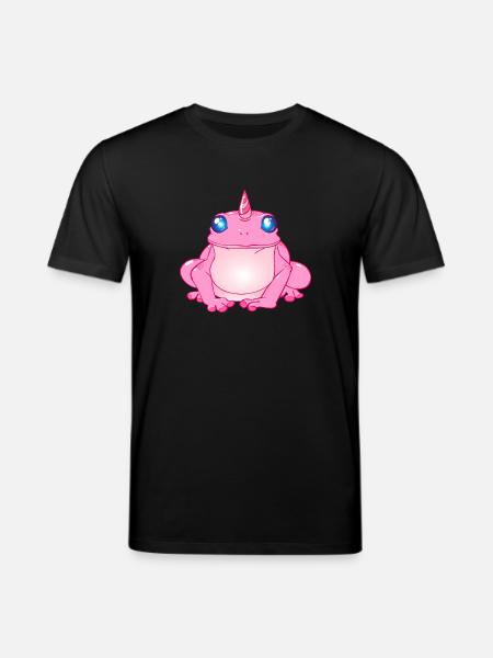 frog - Stanley/Stella CREATOR Unisex Organic T-Shirt - black