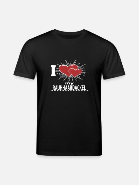 RAUHHAARDACKEL - Stanley/Stella Unisex Bio-T-Shirt CREATOR - Schwarz