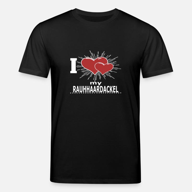 RAUHHAARDACKEL - Stanley/Stella Unisex Bio-T-Shirt CREATOR  - Schwarz