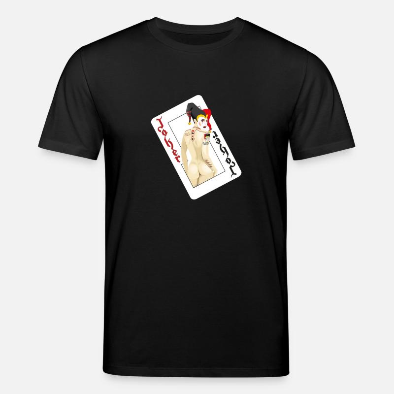 Joker (Deck) - Casino Serie - Stanley/Stella Unisex Bio-T-Shirt CREATOR  - Schwarz