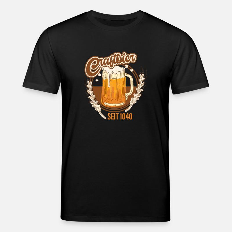 CRAFTBIER - Stanley/Stella Unisex Bio-T-Shirt CREATOR  - Schwarz