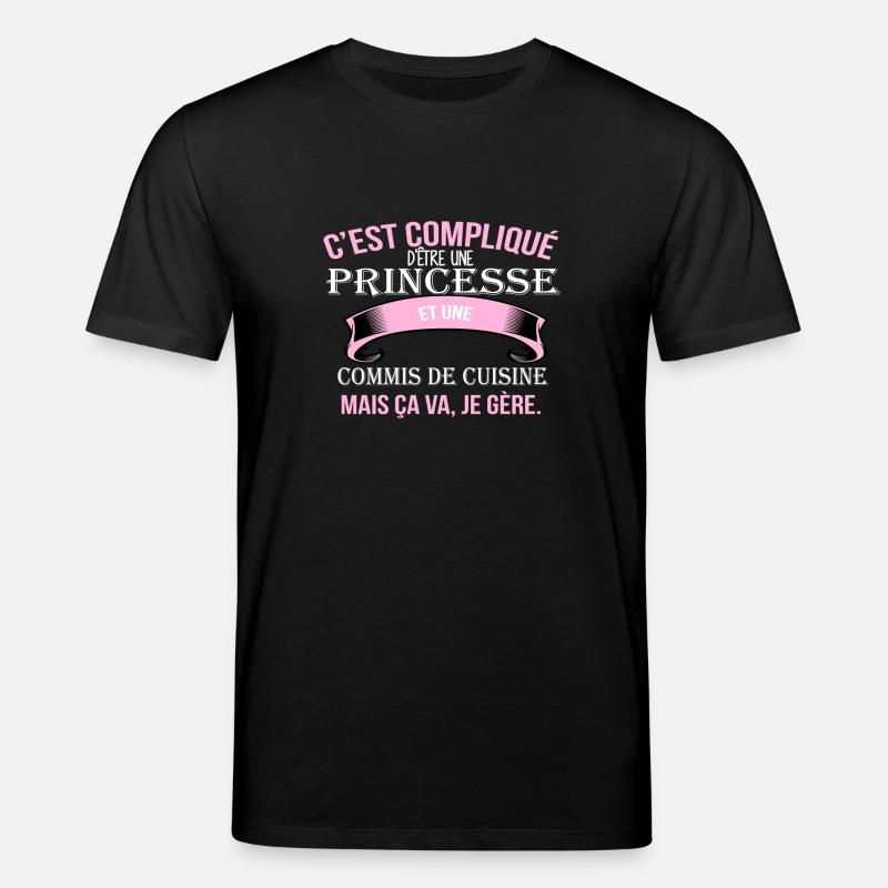 Commis de cuisine - T-shirt bio CREATOR Stanley/Stella Unisexe - noir