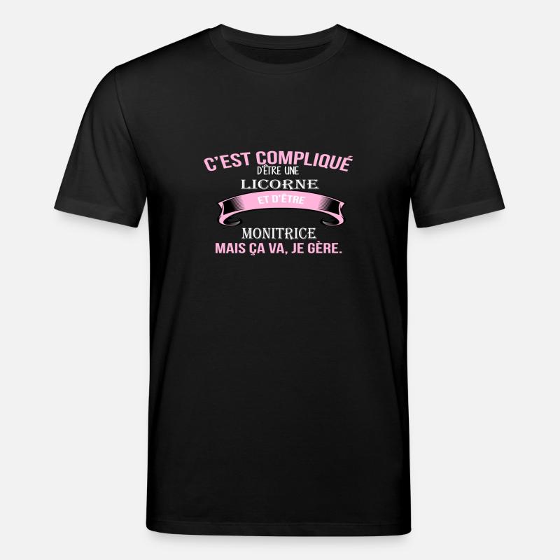 Monitrice - T-shirt bio CREATOR Stanley/Stella Unisexe - noir