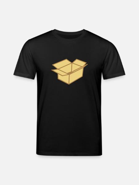 Cardboard box - Stanley/Stella CREATOR Unisex Organic T-Shirt - black