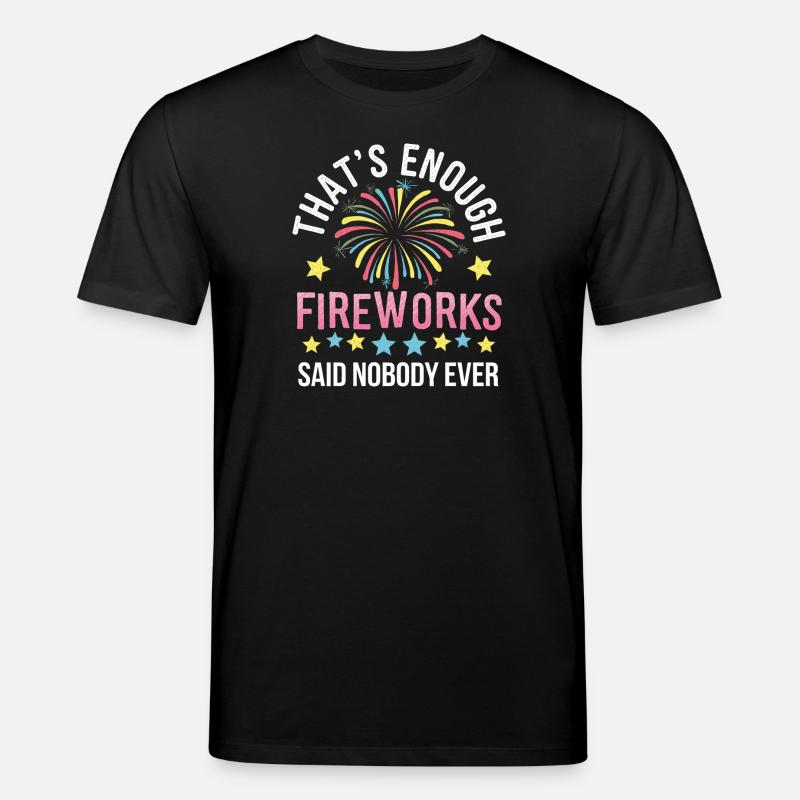 Pyrotechniker Feuerwerk Pyrotechnik - Stanley/Stella Unisex Bio-T-Shirt CREATOR  - Schwarz