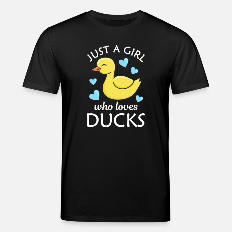 Duck Ducks - Stanley/Stella CREATOR Unisex Organic T-Shirt - black