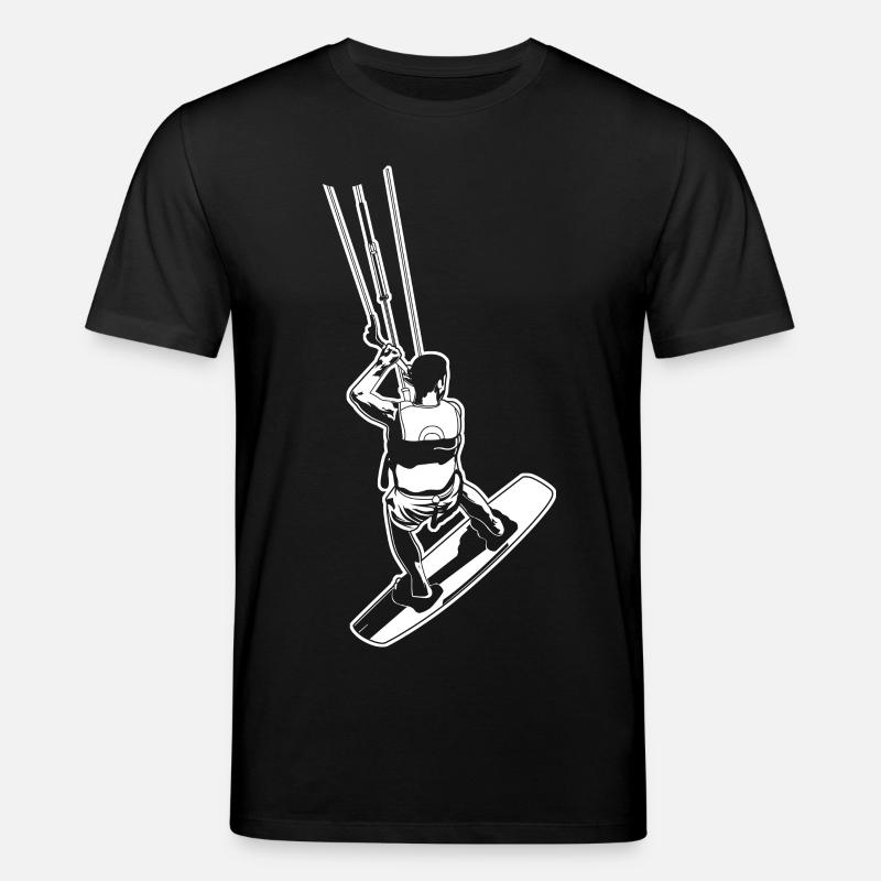 Kitesurfeurs - T-shirt bio CREATOR Stanley/Stella Unisexe - noir