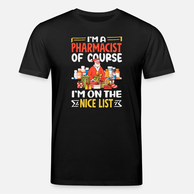 Pharmacien Technicien Pharmaceutique - T-shirt bio CREATOR Stanley/Stella Unisexe - noir