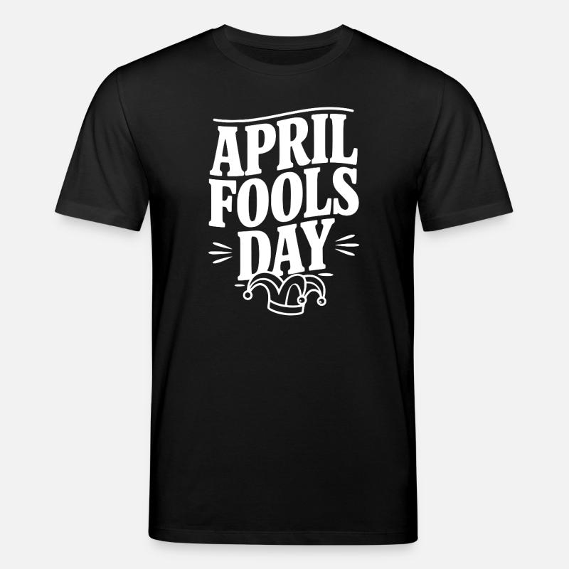 Aprilscherz - Stanley/Stella Unisex Bio-T-Shirt CREATOR  - Schwarz