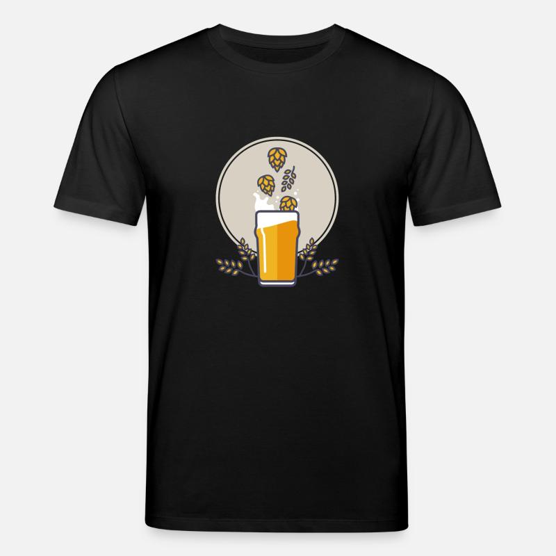 Beersplash - Stanley/Stella Unisex Bio-T-Shirt CREATOR  - Schwarz