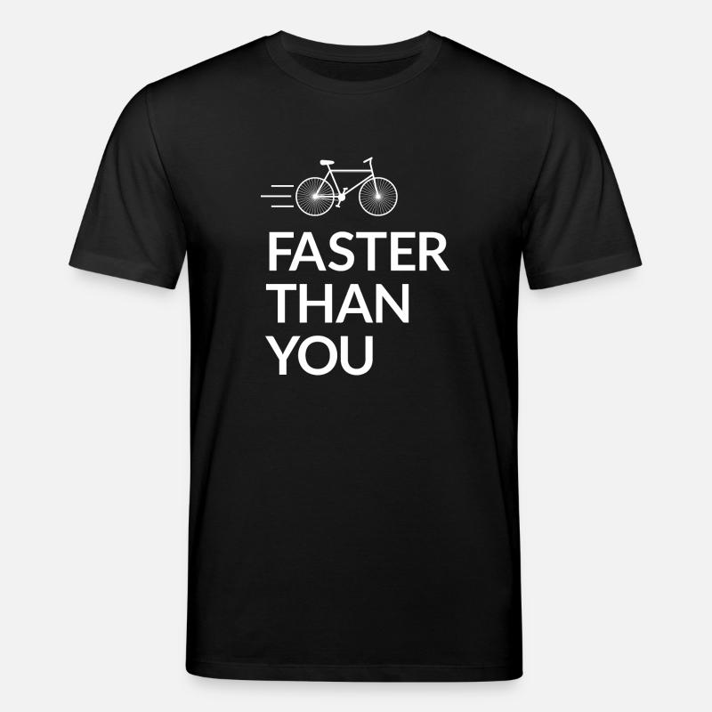 Faster than you - T-shirt bio CREATOR Stanley/Stella Unisexe - noir