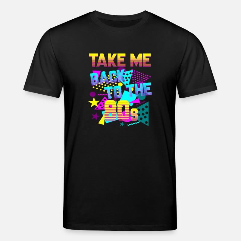 Take Me Back to 80's - Stanley/Stella Unisex Bio-T-Shirt CREATOR - Schwarz