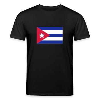 Cuba - Stanley/Stella Unisex Bio-T-Shirt CREATOR  - Schwarz - Vorne - Alina (178cm) & Michal (187cm)