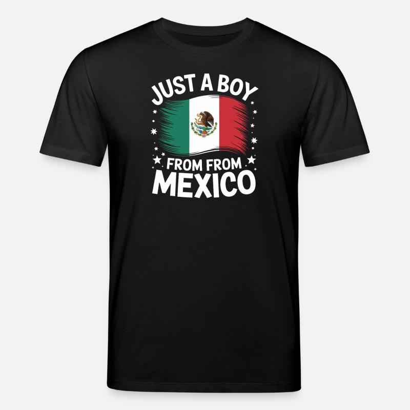 Mexique Mexique Mexicain Espagnol - T-shirt bio CREATOR Stanley/Stella Unisexe - noir