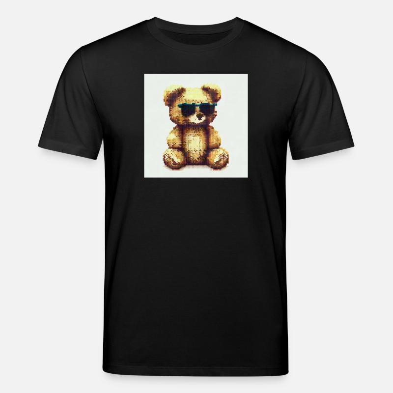 Teddy Cool - Stanley/Stella Unisex Bio-T-Shirt CREATOR - Schwarz