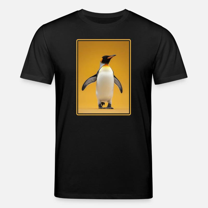 Pinguine Pinguin - Stanley/Stella Unisex Bio-T-Shirt CREATOR  - Schwarz