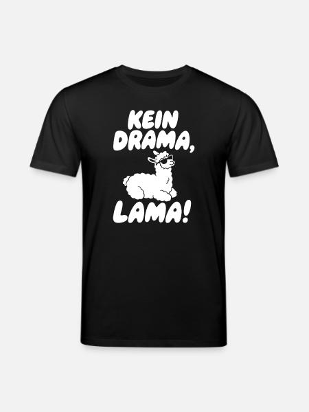 No Drama Llama Sunglasses - Stanley/Stella CREATOR Unisex Organic T-Shirt - black