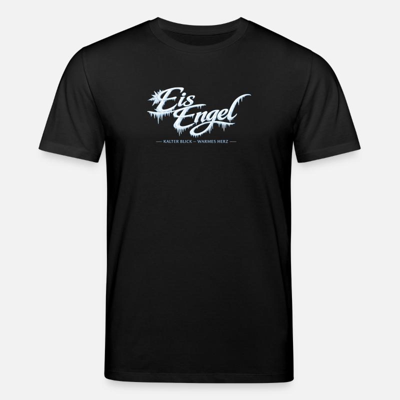Eisengel: Kalter Blick, Warmes Herz - Stanley/Stella Unisex Bio-T-Shirt CREATOR  - Schwarz