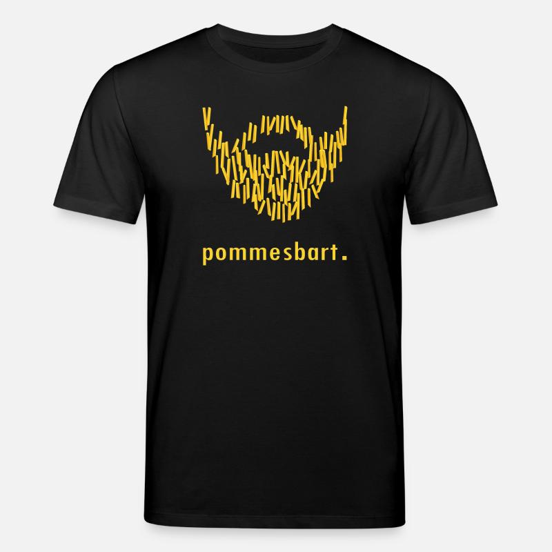 pommesbart. - Stanley/Stella Unisex Bio-T-Shirt CREATOR  - Schwarz