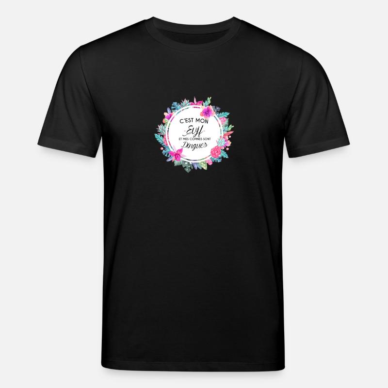 Un EVJF au TOP - T-shirt bio CREATOR Stanley/Stella Unisexe - noir