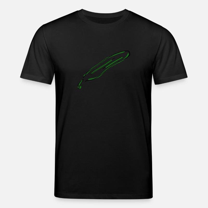 Gurke - Stanley/Stella Unisex Bio-T-Shirt CREATOR  - Schwarz
