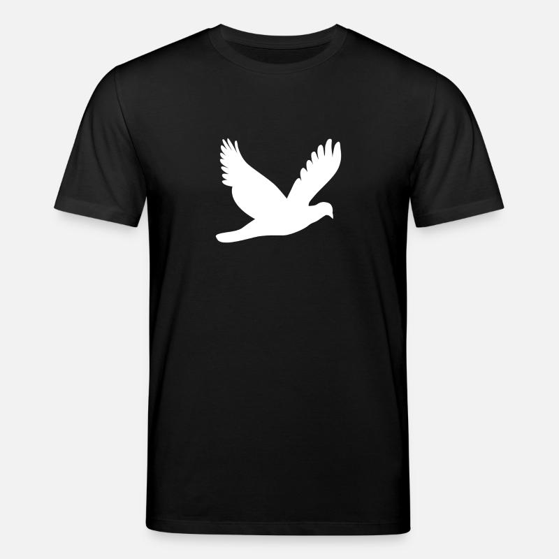 Taube - Stanley/Stella Unisex Bio-T-Shirt CREATOR  - Schwarz
